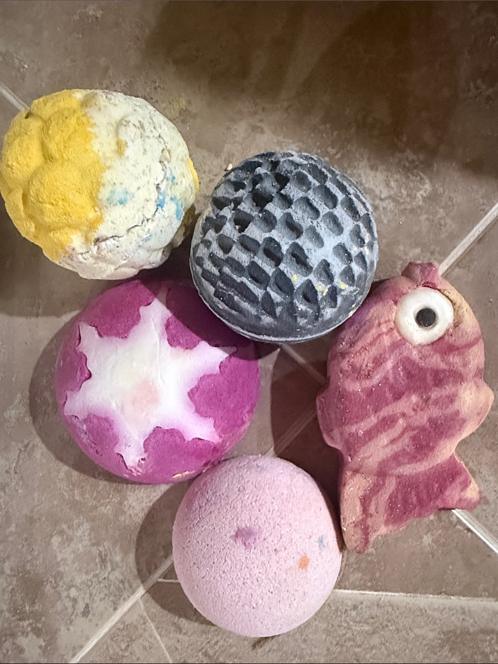 Lush bath bombs-set of 5
